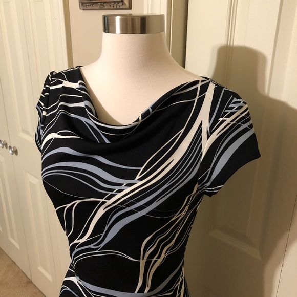 Print Stretch Sheath Dress - Picture 2 of 3